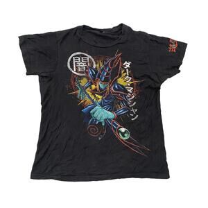 Vintage 1996 Yu-Gi-Oh Dark Magician T Shirt Men's Small